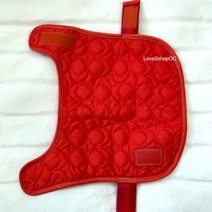 Authentic COACH Signature Quilted Dog Coat / Jacket - Size XS